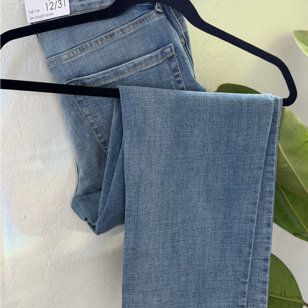 Ella Moss Light Blue High Rise Women's Jeans - Picture 2 of 4
